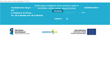 Tablet Screenshot of dempol.com.pl